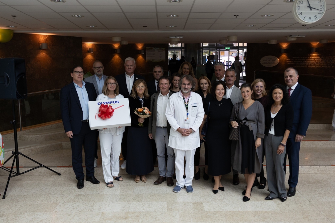 Nova bronhoskopska oprema za Pediatrično kliniko UKC Ljubljana